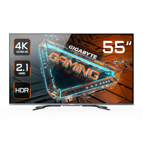 Gigabyte S55U 55" UHD Gaming-Monitor - 3840 x 2160, 120Hz, 2ms, 500 cd/m², FreeSync Premium, HDR Ready, HDMI 2.1 Gigabyte S55U 55" UHD Gaming-Monitor - 3840 x 2160, 120Hz, 2ms, 500 cd/m², FreeSync Premium, HDR Ready, HDMI 2.1 von Gigabyte