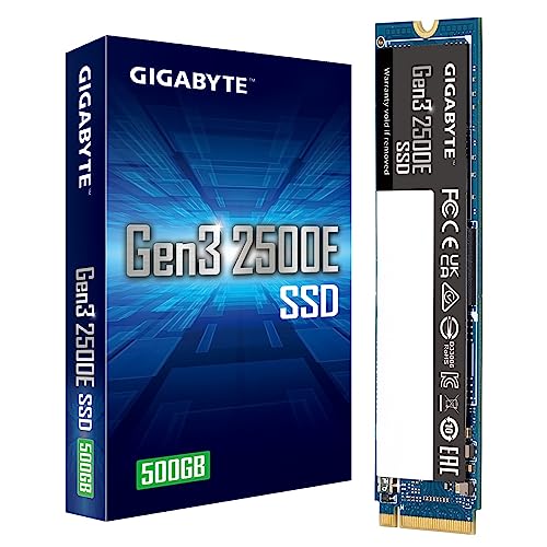 Gigabyte SSD 500GB G325E NVME 1.3 M.2 PCIE 3.0X4 von Gigabyte
