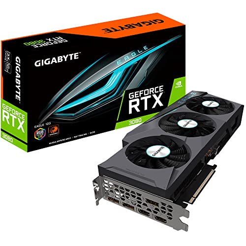 Gigabyte GBT RTX3080 12GB, gddr6, Eagle GV-N3080EAGLE-12GD von Gigabyte