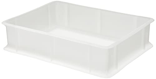 Giganplast Teigbehälter für Brot und Pizza, Modell Service, 30 x 40 x 10 cm, Weiß von Giganplast