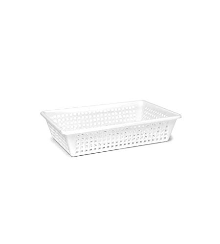 GIGANPLAST Cesta perforierten rechteckigen 50x34x11 Wäschekorb und Haus Artikeln von Giganplast