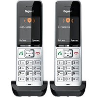 2 Gigaset COMFORT 500HX duo Zusatz-Mobilteile schwarz-silber 2 Gigaset COMFORT 500HX duo Zusatz-Mobilteile schwarz-silber von Gigaset