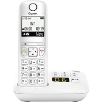 Gigaset A690A DECT/GAP Schnurloses Telefon analog Anrufbeantworter Weiß von Gigaset