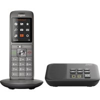 Gigaset CL660A + Box 200 DECT/GAP Schnurloses Telefon analog Anrufbeantworter Anthrazit Gigaset CL660A + Box 200 DECT/GAP Schnurloses Telefon analog Anrufbeantworter Anthrazit von Gigaset
