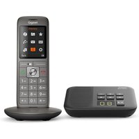 Gigaset CL660A - Schnurlostelefon - Anrufbeantworter mit Rufnummernanzeige - DECTGAP - Schwarz, Anthrazit Gigaset CL660A - Schnurlostelefon - Anrufbeantworter mit Rufnummernanzeige - DECTGAP - Schwarz, Anthrazit von Gigaset