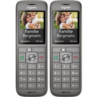 Gigaset CL660HX Duo - 2 design DECT-Mobilteil mit Ladeschale von Gigaset