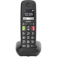 Gigaset E290 DECT/GAP Schnurloses Telefon analog für Hörgeräte kompatibel, Freisprechen, Babyphon von Gigaset