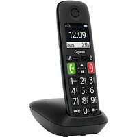 Gigaset E290 Schnurloses Telefon schwarz von Gigaset