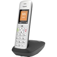 Gigaset E390 DECT Mobilteil Silber-Schwarz von Gigaset