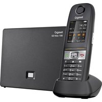 Gigaset E630A GO Schnurloses Telefon VoIP stoßfest, wasserdicht, Freisprechen Farb-TFT/LCD Schwarz von Gigaset