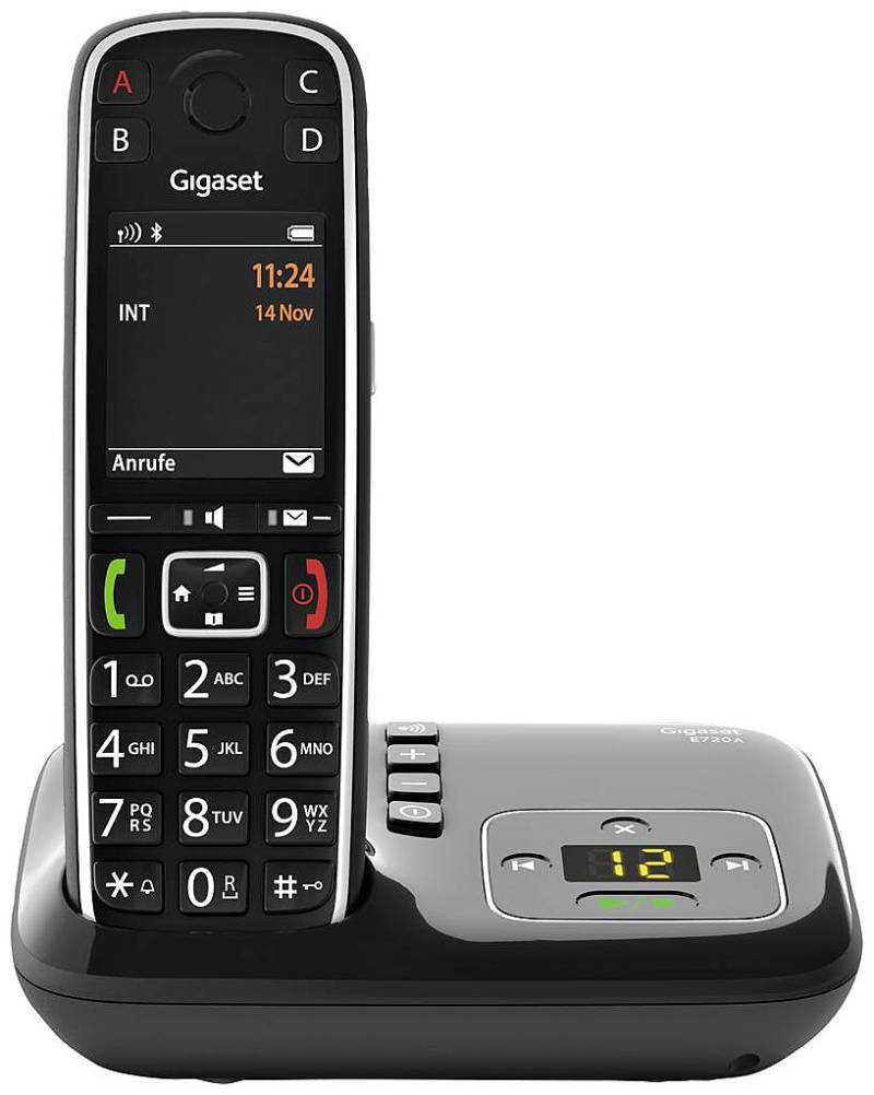 Gigaset E720 A Dect Gap Bluetooth Schnurloses Telefon Babyphone Freisprech Analog B-Ware von Gigaset