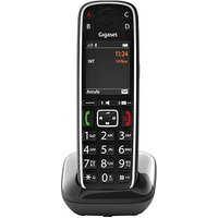 Gigaset E720 Schnurloses Telefon schwarz von Gigaset