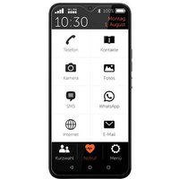 Gigaset GS5senior Smartphone 64GB 16cm (6.3 Zoll) Schwarz Android™ 12 Dual-SIM von Gigaset