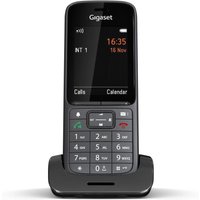 Gigaset SL800H Pro - Schnurloses Mobiltelefon mit Rufnummernanzeige in Schwarz von Gigaset