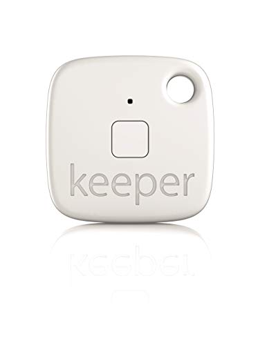 Gigaset keeper Schlüsselfinder - Schnelles Wiederfinden von wertvollen Dingen mit Bluetooth und Signalton, LED-Licht, einfache Installation mit der kostenlosen App, 1er-Pack, weiß Gigaset keeper Schlüsselfinder - Schnelles Wiederfinden von wertvollen Dingen mit Bluetooth und Signalton, LED-Licht, einfache Installation mit der kostenlosen App, 1er-Pack, weiß von Gigaset