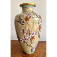 Vintage Cloisonne Vase von GigiAdoresVintage