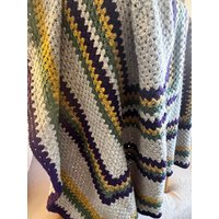 51-Zoll-Häkeldecke Im Oma-Quadrat von GigiDesignsLLC