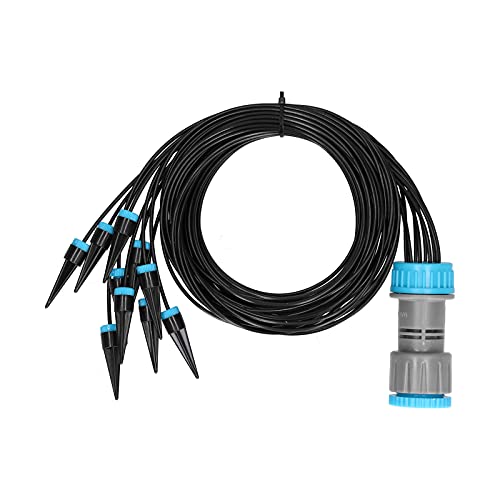 Gigicial Gartenbewässerungssystem, Tropfbewässerungssets Für Pflanzen Mit 10 Wassertropfern, Automatisches Blumenbewässerungsgerät Für Die Gartenlandwirtschaft von Gigicial