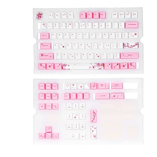 Gigicial PBT-Tastenkappen, mechanische Tastatur-Tastenkappen, 113 Tasten, Farbsublimation, individuelle Tastenkappen, universelle Tastatur-Tastenkappen von Gigicial