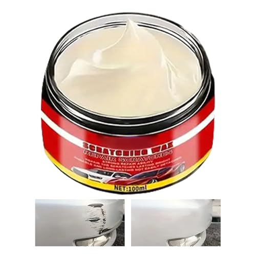 Gihioue Autokratzer Reparatur | 100 ml Autowachs für Kratzer Entferner,Langhaltiger Politur Reiniger Wiederhersteller Mit Lack Für Auto Detaillierung Boote Wohnmobile von Gihioue