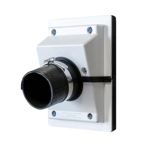 Gihioue HVAC Wanddurchführung Abdeckung Set - AC Leitung Isolierband Aussenbereich,Schutzmantel für Kältemittelleitung Verlegung Wärmepumpensysteme Klimaanlage Installateure von Gihioue