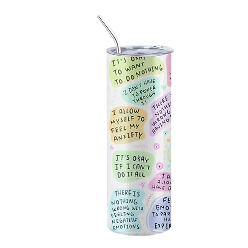 Gihioue Isolierbecher mit Strohhalm - 890 ml Isolierbecher mit Motivationssprüchen,Auslaufsicherer für Heißgetränke Kaffee Tee Saft | Für Unterwegs Schule Sport Und Freizeit Gihioue Isolierbecher mit Strohhalm - 890 ml Isolierbecher mit Motivationssprüchen,Auslaufsicherer für Heißgetränke Kaffee Tee Saft | Für Unterwegs Schule Sport Und Freizeit von Gihioue