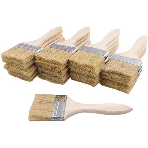 Giilayky 24-teiliges Pinsel-Set für Pinsel 70 mm Farbchip und Lack, perfekt für Wand- und Holzfarben von Giilayky