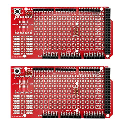 gikfun Prototype Shield DIY Kit A1 Für Arduino Mega 1280 2560 R1 – R3 (Pack FO 2) EK1096 * 2 von Gikfun