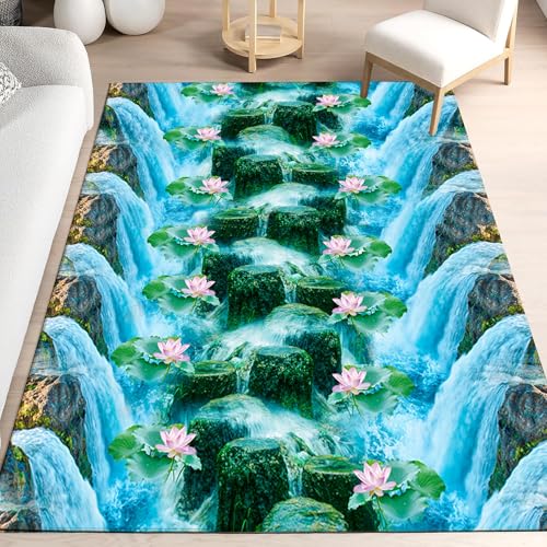 Gikleihwy Läufer Teppich rutschfest und Waschbar 70x280 cm, Moderner Polyester Korridor Flurteppich für Küchenläufer Korridor Eingang Wohnzimmer Schlafzimmer Gikleihwy Läufer Teppich rutschfest und Waschbar 70x280 cm, Moderner Polyester Korridor Flurteppich für Küchenläufer Korridor Eingang Wohnzimmer Schlafzimmer von Gikleihwy