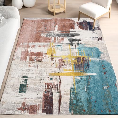 Gikleihwy Teppich Läufer 80x160cm rutschfest Küchenteppich, Waschbar Teppich Läufer FlurTeppich Flur Küchenläufer für Korridor, Modern Vintage Teppichläufer für Wohnzimmer Küche, Anpassbar Gikleihwy Teppich Läufer 80x160cm rutschfest Küchenteppich, Waschbar Teppich Läufer FlurTeppich Flur Küchenläufer für Korridor, Modern Vintage Teppichläufer für Wohnzimmer Küche, Anpassbar von Gikleihwy