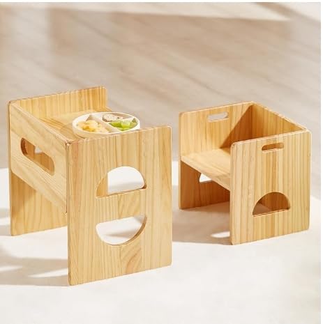 Giklux Montessori-Tisch und Massivholz-Tisch für Kleinkinder Giklux Montessori-Tisch und Massivholz-Tisch für Kleinkinder von Giklux