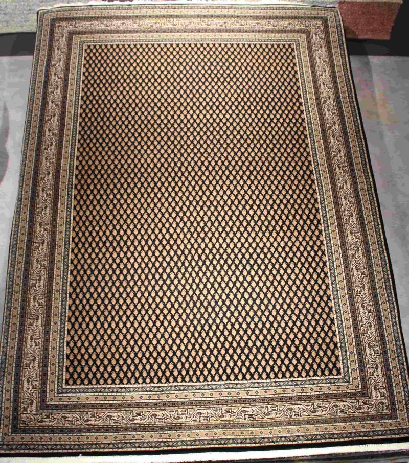 Gila Mirzai Teppich Mir ca. 180x245cm in black/cream von Gila Mirzai