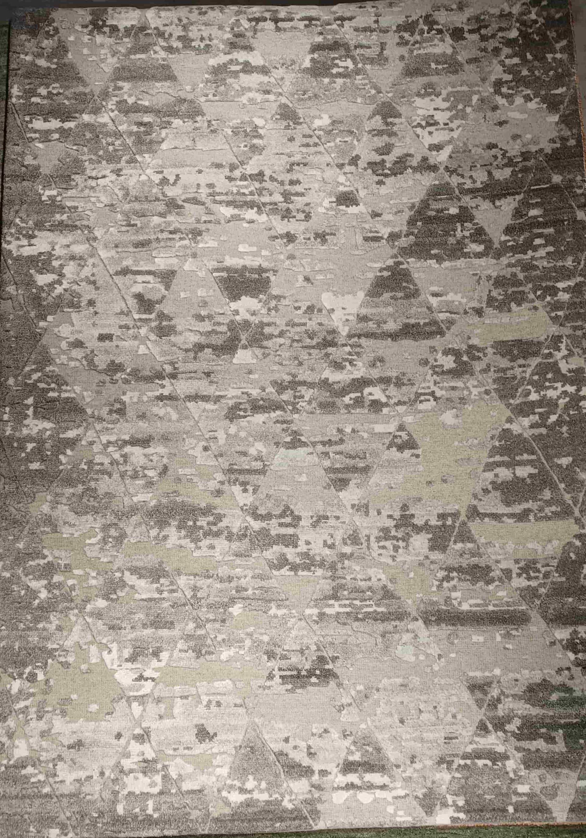 Gila Mirzai Teppich Soho ca. 170 x 245 cm in silber grau von Gila Mirzai
