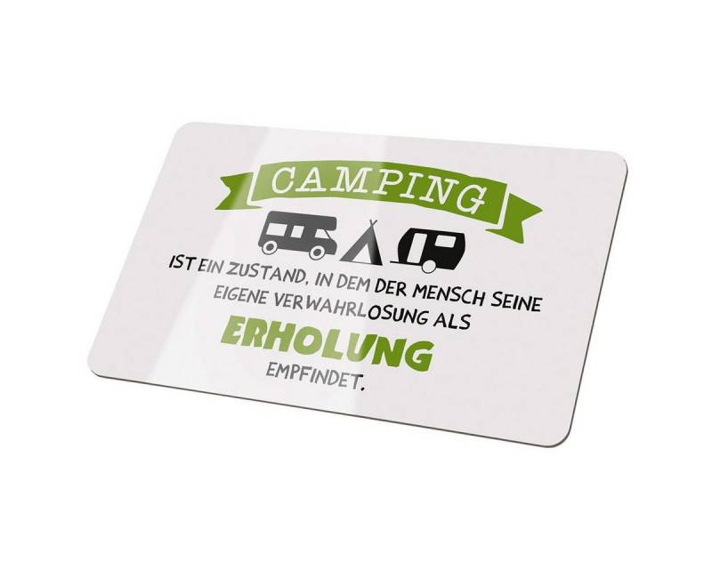GILDE Schneidebrett Brettchen Lustig Camper Verwahrlosung Weisheit 23,5 cm, Camping Lustig GILDE Schneidebrett Brettchen Lustig Camper Verwahrlosung Weisheit 23,5 cm, Camping Lustig von GILDE