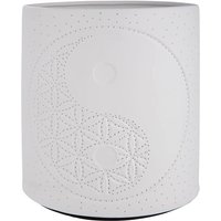 Deko Lampe Tischleucht aus Porzellan weiß - Motiv: Yin und Yang - Fassung e 14, max 40 Watt - Höhe 20 cm - Gilde Deko Lampe Tischleucht aus Porzellan weiß - Motiv: Yin und Yang - Fassung e 14, max 40 Watt - Höhe 20 cm - Gilde von Gilde
