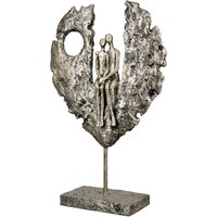 GILDE Dekofigur "Skulptur Paar im Herz" von Gilde