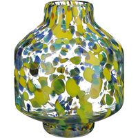GILDE Tischvase "Splash, Höhe ca. 22 cm", (1 St.), dekorative Vase aus Glas, Blumenvase von Gilde