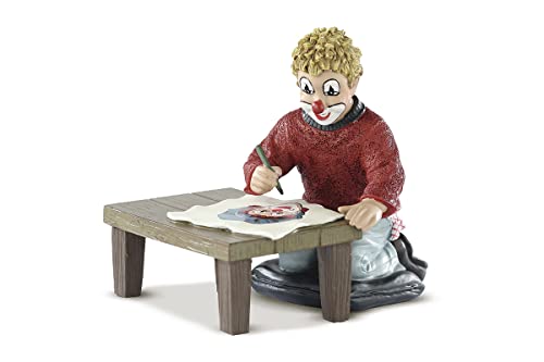 Gildeclown Der Zeichenkünstler -Dekofigur und Sammlerstück - Glücksbringer Mutmacher und Talismann 2023 - handgefertigt H 10 cm Gildeclown Der Zeichenkünstler -Dekofigur und Sammlerstück - Glücksbringer Mutmacher und Talismann 2023 - handgefertigt H 10 cm von GILDE