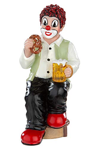 Gildeclown Dekofigur Clown Wandern - Deko und Geschenk - Wanderer Figur Männergeschenk - Dekoration Wohnzimmer Vitrine -12 cm Gildeclown Dekofigur Clown Wandern - Deko und Geschenk - Wanderer Figur Männergeschenk - Dekoration Wohnzimmer Vitrine -12 cm von Gildeclowns