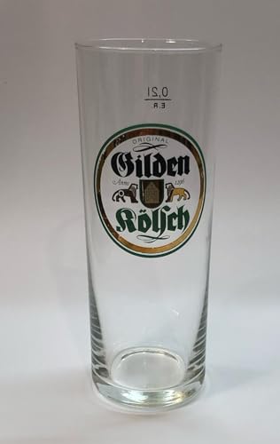 Gilden Kölsch 0,2l Glas/Gläser/Biergläser/Kölschglas/Kölschgläser/Bar/Gastro / 1 Stück von Gilden Kölsch