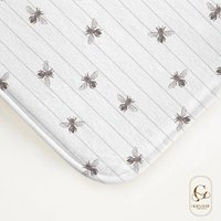 Badematte Bienen Retro Süße Rutschfeste Duschmatte Memory Foam Cottagecore Bauernhaus Bad Dekor von GildenHome