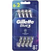 Gillette Blue3 Einwegrasierer für Männer, 6+2er-Pack Gillette Blue3 Einwegrasierer für Männer, 6+2er-Pack von Gillette