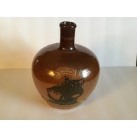 Antike Königliche Daulton Lambeth 1900-1910 Steingut Krug Spezielle Highland Whisky Segeln Schiff Design.pre Für Eine Lampe Ausgezeichnete Cond von GillysCollectibles