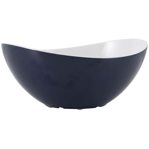 Gimex - Solid Line - Salatschüssel - Blau und Weiß - 1 Stück von Gimex