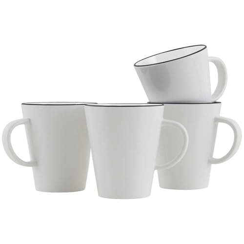 Gimex Tasse Linea weiß-blau von Gimex