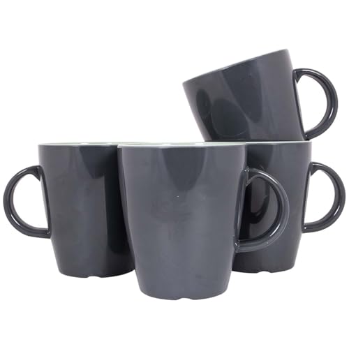 Gimex Vivid Line - Tasse mit Henkel - Grün - 380 ml - 4 Stück von Gimex