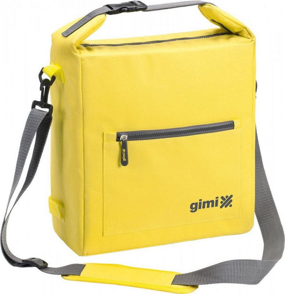 Gimi Lunchbox Gimi Kühltasche Thermo Bag, für warme Speisen kalte Speisen Büro Picknick - GELB, 13 Liter, Ethylen-Vinylacetat von Gimi