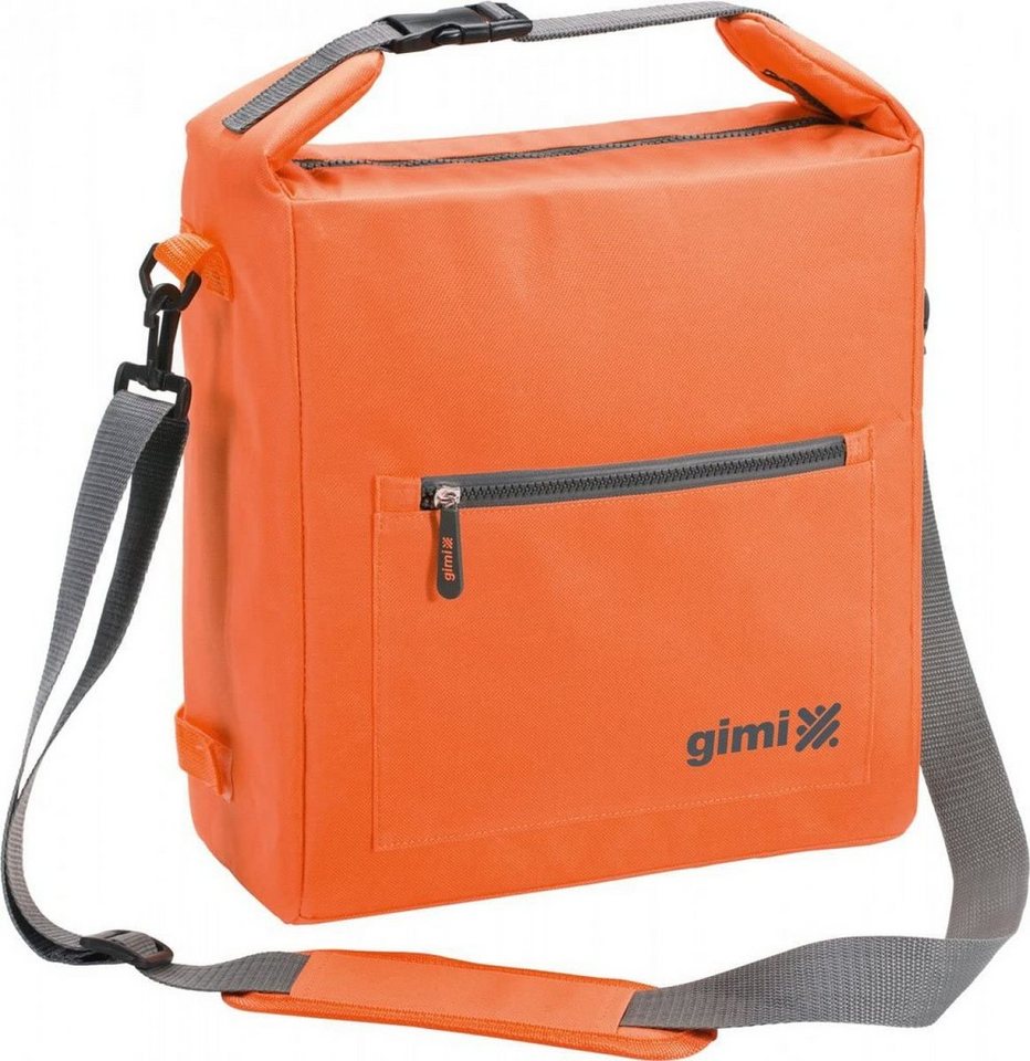 Gimi Lunchbox Gimi Kühltasche Thermo Rucksack Bag, ORANGE, warme Speisen kalte Speisen Büro Picknick - 13 Liter, Ethylen-Vinylacetat von Gimi