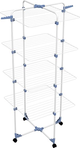 Gimi Modular 4 Turm-Wäscheständer aus Stahl, 40 m Trockenlänge von Gimi