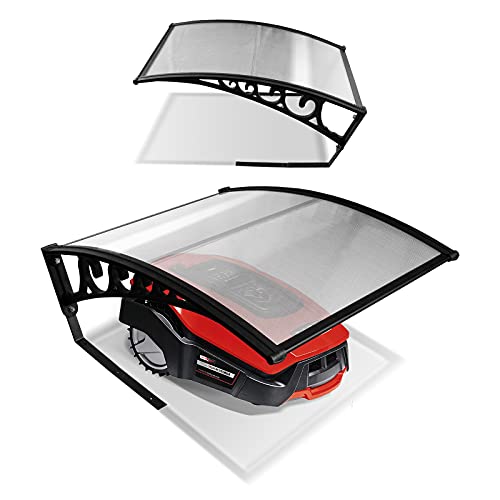 Gimisgu Mähroboter Garage Dach Carport für Rasenroboter Rasenmäher Automower 105x85x50cm Rasenmähroboter Garage Schutzhülle Schutz vor Regen, Hagel und UV-Strahlen von Gimisgu